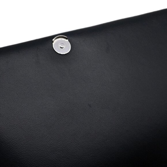 BURBERRY Roller ChainShoulder Canvas/Leather Black/White - Picture 10 of 14